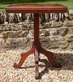 Antique Arts And Crafts Wine Table Pine and Oak 23d 23w 29½h _5.JPG